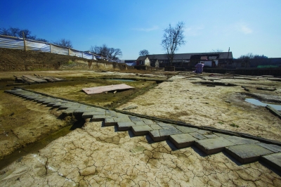 南京門西地區(qū)發(fā)現(xiàn)古建筑遺址或為李白詩中的鳳凰臺