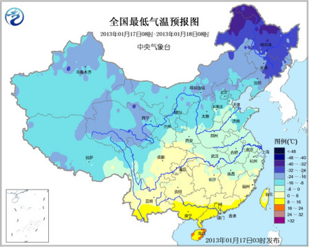 中國(guó)北方將出現(xiàn)大范圍降雪過程 西藏局地有暴雪