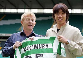 Japanese Shunsuke Nakamura celtic