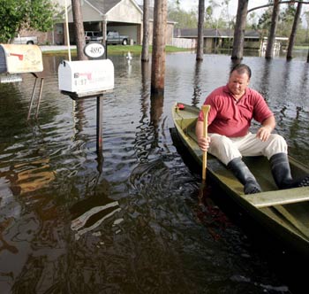 For the storm-shattered U.S. Gulf Coast, the images were all too familiar: Tiny fishing villages in splinters. Refrigerators and coffins bobbing in floodwaters. Helicopters and rescue boats making house-to-house searches of residents stranded on the rooftops. 