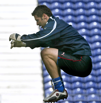 Euro 2004 training sessions