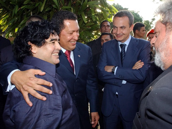 Maradona interested in working with Chavez