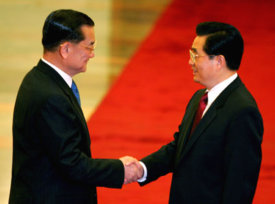 CPC, KMT work for formal end of cross-Straits hostility