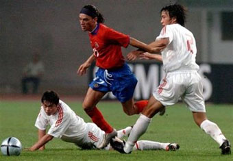 China tie Costa Rica 2-2