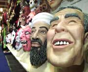 Bin Laden, Bush Face Off at Hong Kong Toy Fair