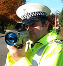 Speed camera fine probe