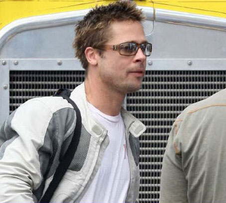 Brad Pitt back at work