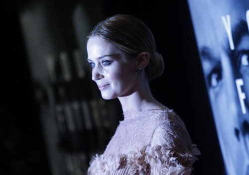 Cast members attend the premier of 'The Adjustment Bureau' at the Ziegfeld Theatre in New York