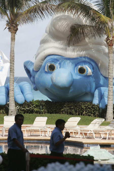 Photocall for the film 'The Smurfs'