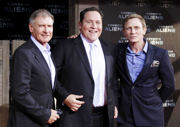 'Cowboys and Aliens' premieres in Berlin