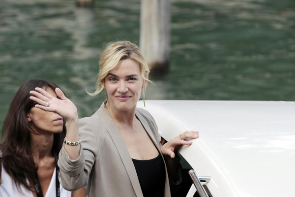 Kate Winslet in Venice for 'Carnage'