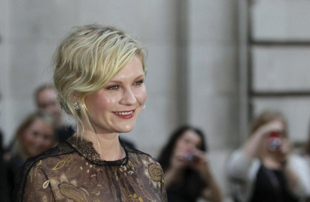 Kirsten Dunst at the British premiere of 'Melancholia'