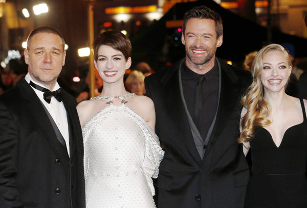 'Les Miserables' premieres in London