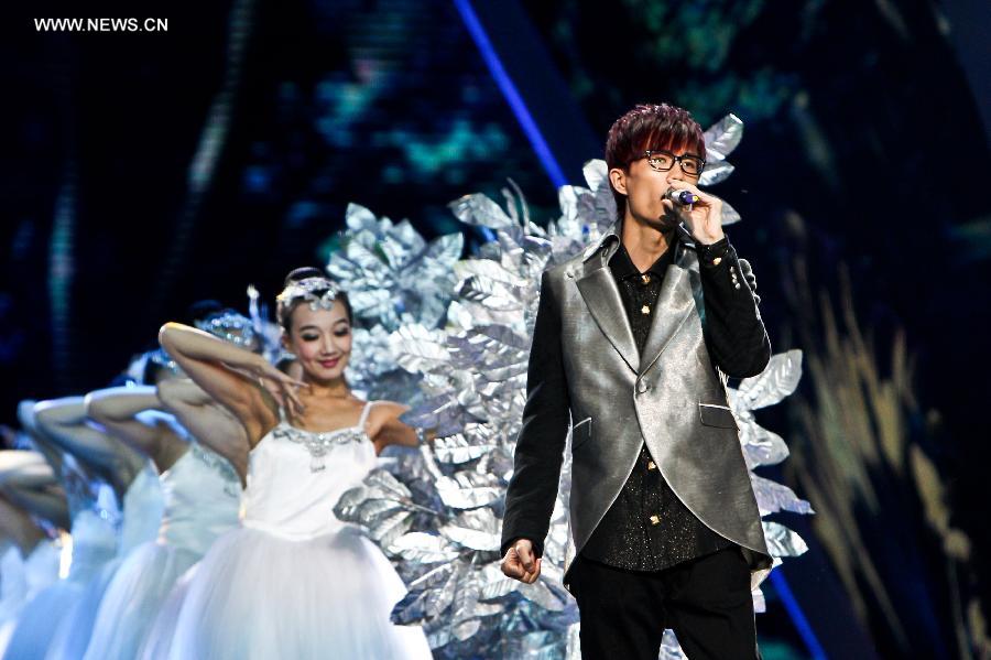 Rehearsal of CCTV's 2013 New Year Gala held in Beijing