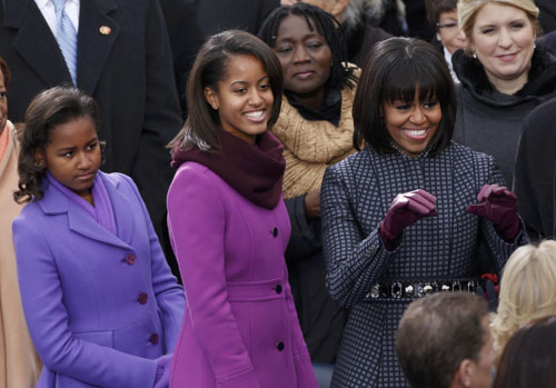 Obamas' inauguration style praised