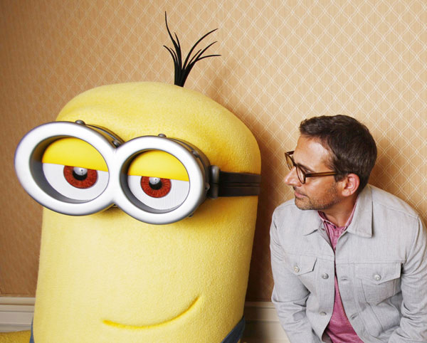 Steve Carell promotes 'Despicable Me 2'