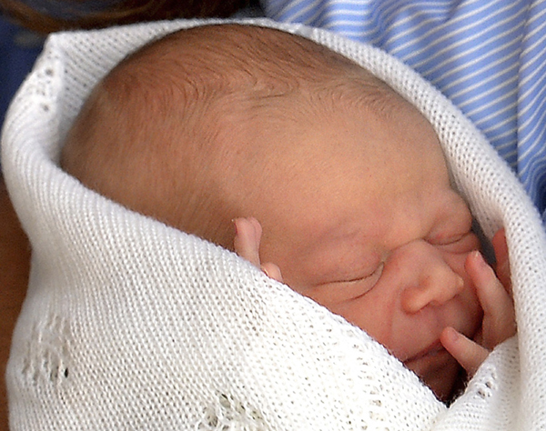 Britain's new prince named George Alexander Louis