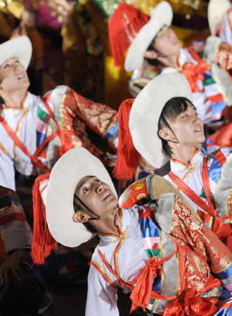 Dazzling ethnic dances at anniversary gala