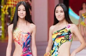 Kids model contest held during China (Qingdao) Int'l Fashion Week