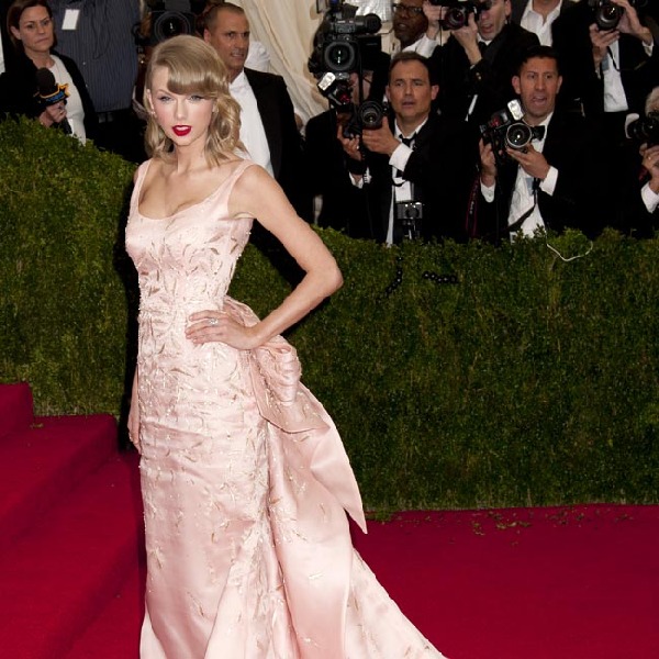 Taylor Swift in Met Gala cat attack