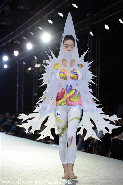 China's new fashion grads show skill