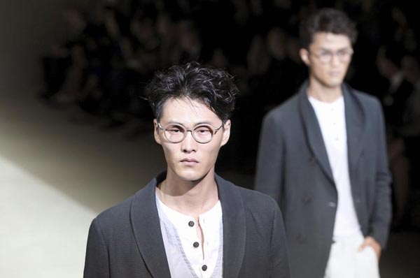 Giorgio Armani S/S 2014 men's collection