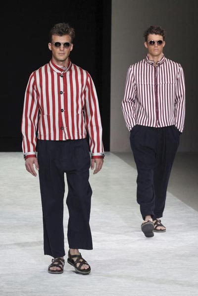 Giorgio Armani S/S 2014 men's collection