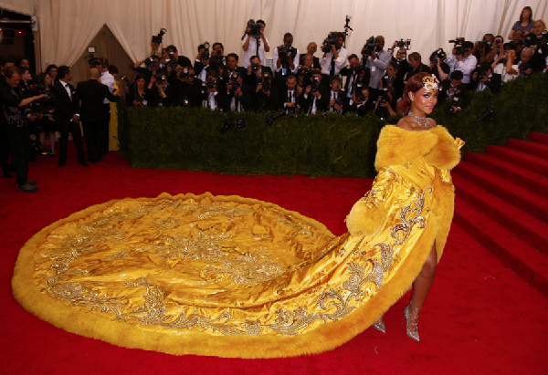 To many Chinese bloggers, gowns at Met gala were fashion disaster