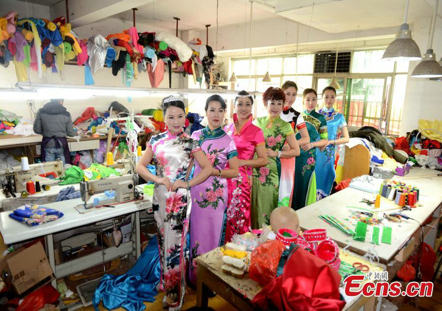 Studio combines cheongsam with local culture