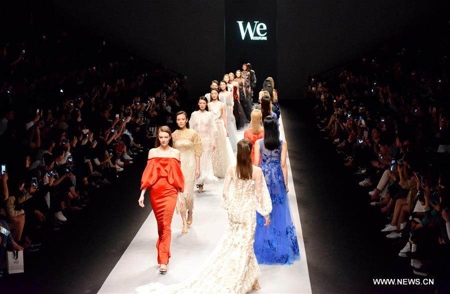 Creations staged at Shanghai Fashion Week