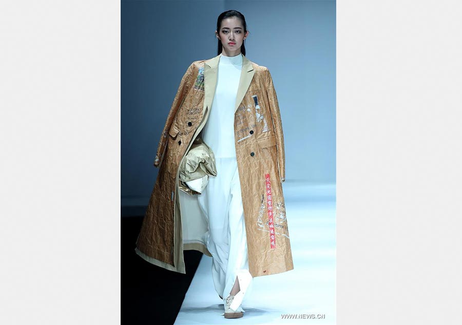 China Graduate Fashion Week held in Beijing