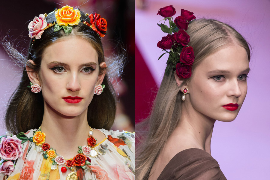 2018 Spring/Summer fashion trend: Floral headbands