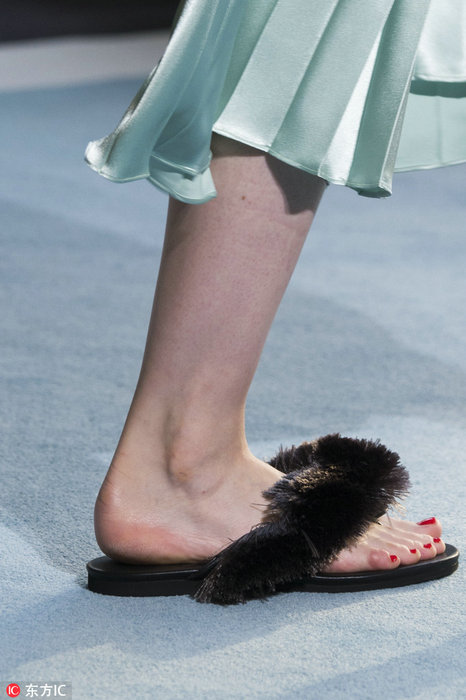 Fur shoes step into limelight