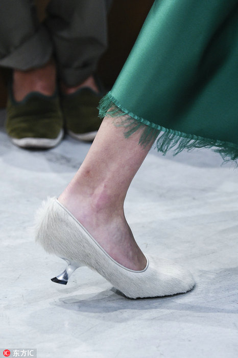 Fur shoes step into limelight