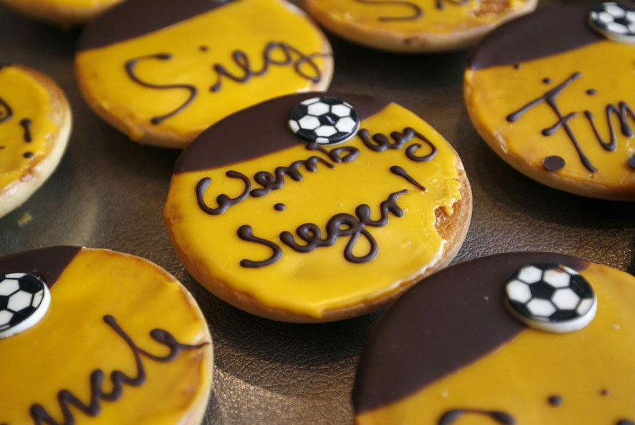 'Wembley winner' pastries in Dortmund