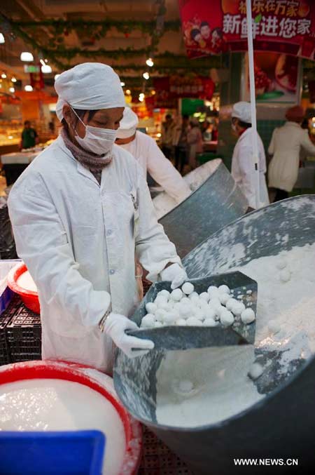 Tangyuan, chocolate became popular China's market