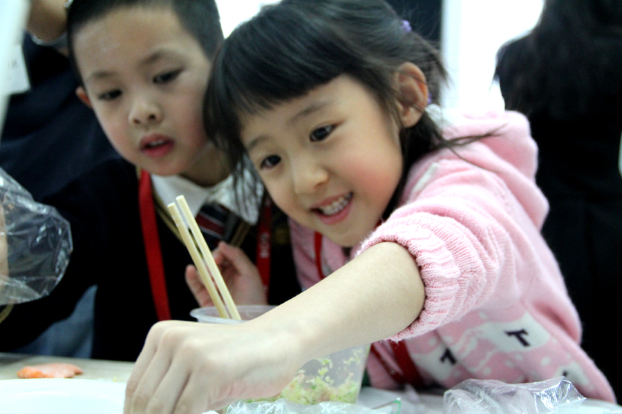 Kids rock the kitchen with Chopsticks & Beyond