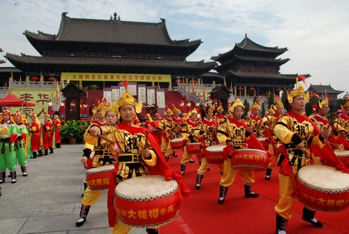 山西洪洞大槐樹舉行“中元節(jié)”祭祖大典