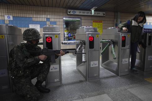 韓軍召開緊急會(huì)議 防范朝鮮在韓實(shí)施“恐怖行為”