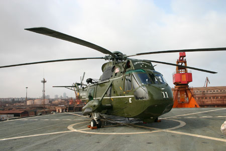 美海軍H-3“海王”直升機(jī)退役