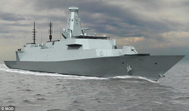 英國研制最新型隱形戰(zhàn)艦 預(yù)計(jì)2021年下水服役