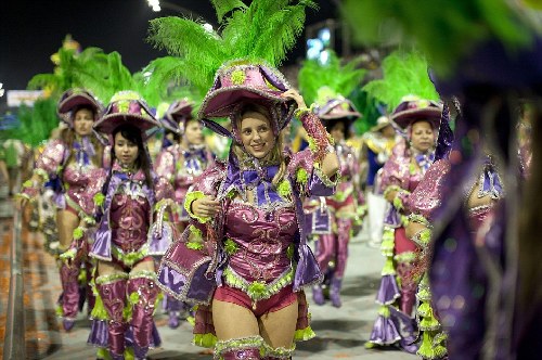 組圖：熱辣桑巴舞！巴西嘉年華狂歡節(jié)盛大開幕