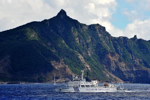 我海監(jiān)釣魚島執(zhí)法挫敗日右翼迫使其漁船駛離