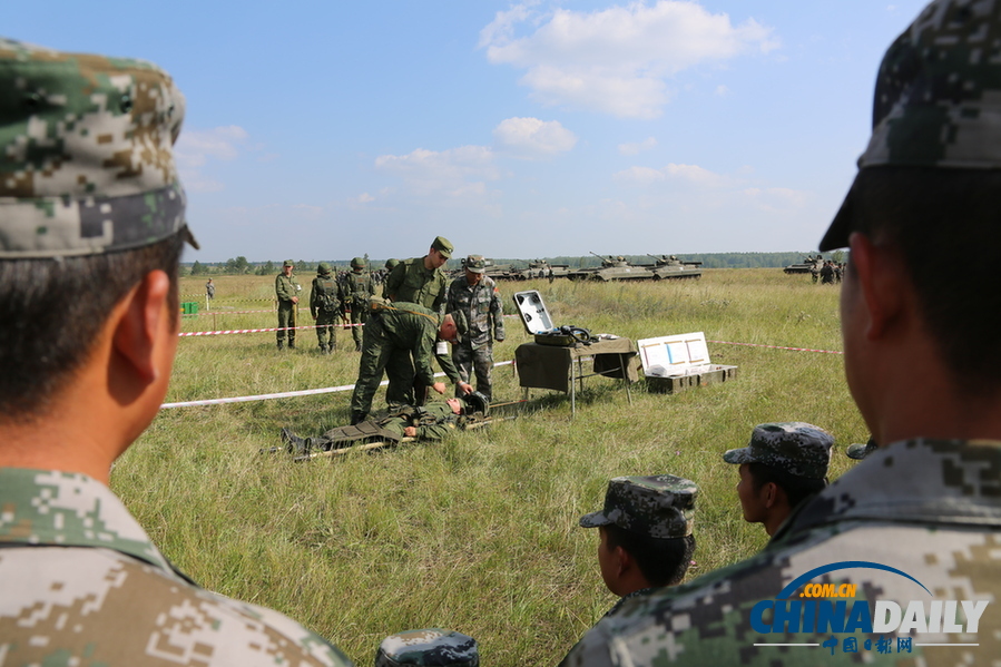 俄軍舉辦現(xiàn)場會介紹經(jīng)驗(yàn) 增進(jìn)中俄兩軍間了解以期更默契配合