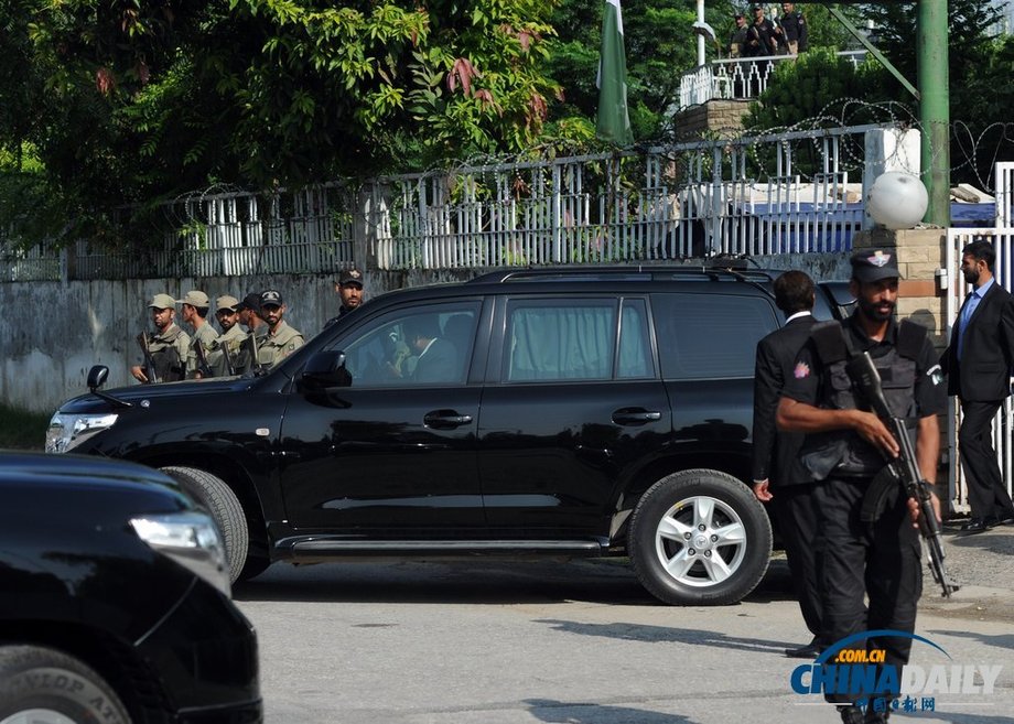 穆沙拉夫被控謀殺今日出庭受審 大批軍警護送（高清組圖）