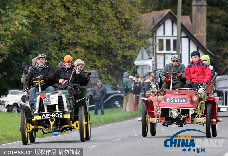 英國(guó)舉辦倫敦至布萊頓老爺車耐力賽