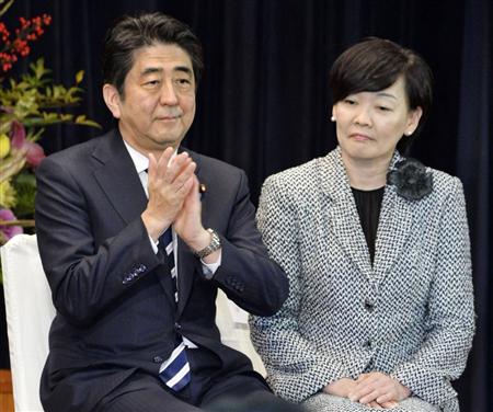 安倍夫人談與安倍婚姻 媒體預(yù)測2014年會否離婚