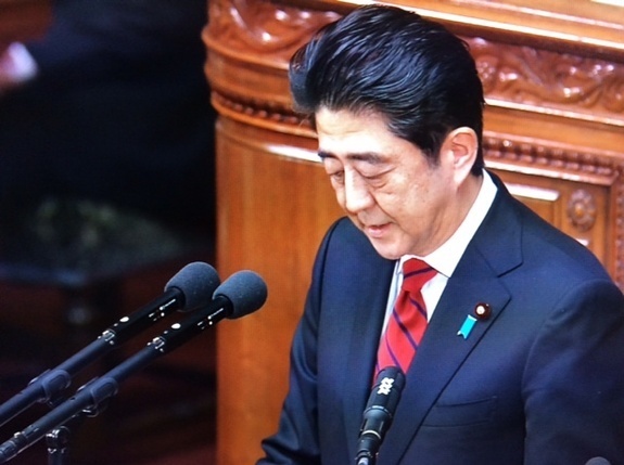 安倍國(guó)會(huì)發(fā)表施政演說 首次明確提及集體自衛(wèi)權(quán)