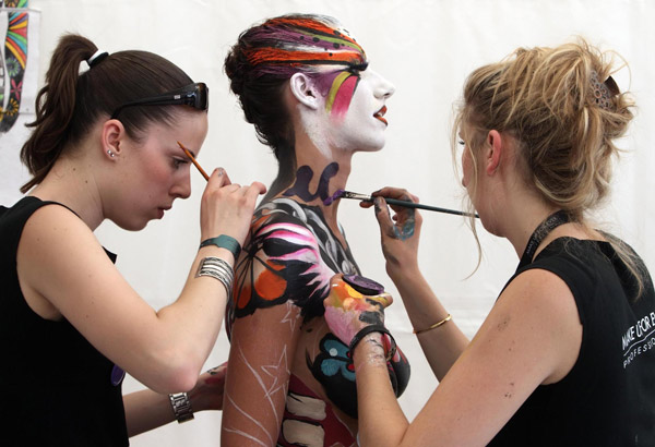 World Bodypainting Festival in Seeboden, Austria