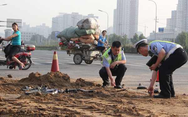 Accident raises concern over trucks